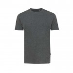 T-shirt coton recyclé et biologique 180 g/m2 Iqoniq Manuel couleur gris chiné