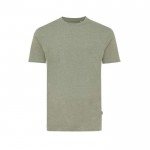 T-shirt coton recyclé et biologique 180 g/m2 Iqoniq Manuel couleur vert chiné