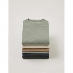 T-shirt coton recyclé et biologique 180 g/m2 Iqoniq Manuel couleur naturel