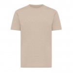 T-shirt unisexe en coton recyclé, slim fit, 160 g/m², Iqoniq couleur camel