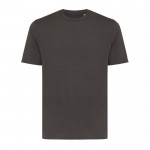 T-shirt unisexe en coton recyclé, slim fit, 160 g/m², Iqoniq couleur argenté mat