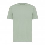 T-shirt unisexe en coton recyclé, slim fit, 160 g/m², Iqoniq couleur vert olive