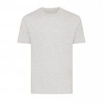 T-shirt unisexe en coton recyclé, slim fit, 160 g/m², Iqoniq couleur gris clair chiné