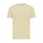 T-shirt unisexe en coton recyclé, slim fit, 160 g/m², Iqoniq couleur jaune clair