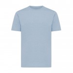 T-shirt unisexe en coton recyclé, slim fit, 160 g/m², Iqoniq couleur bleu pastel