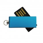 Mini clé USB disponible en 8 couleurs bleu