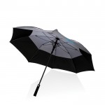 Parapluie anti-tempête bicolore avec zone d'impression