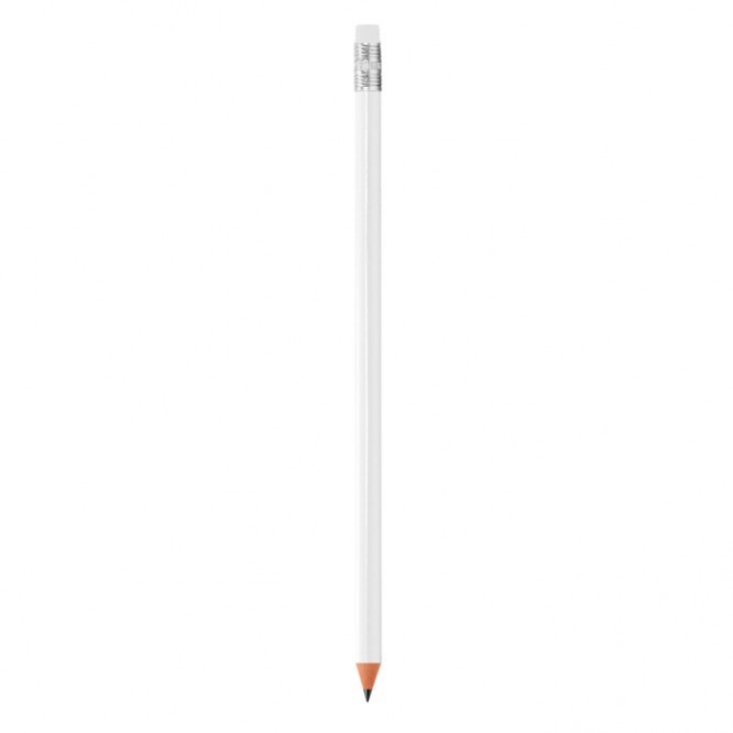 Crayon a papier personnalisable blanc