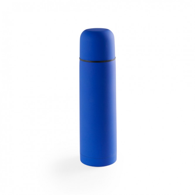 Bouteille thermos personnalisée et colorée couleur bleu
