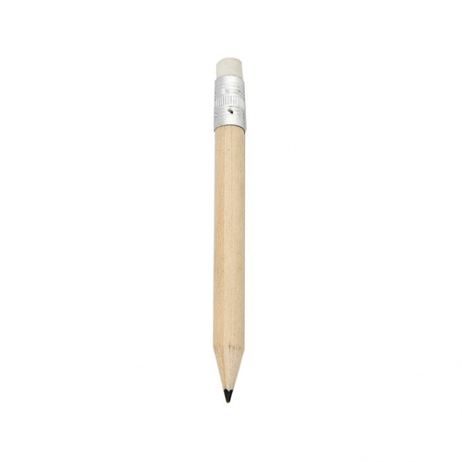 Mini crayon à papier personnalisé petite quantité couleur ivoire