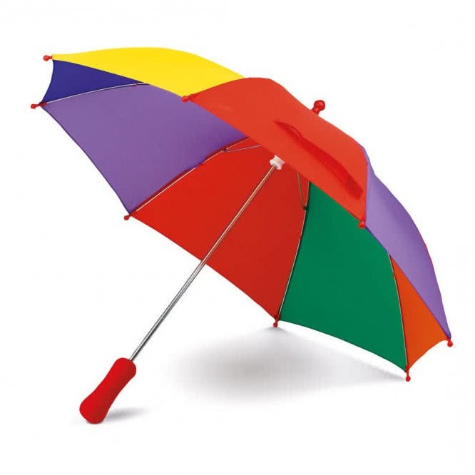 Parapluie manuel personnalisable multicolore couleur multicolore