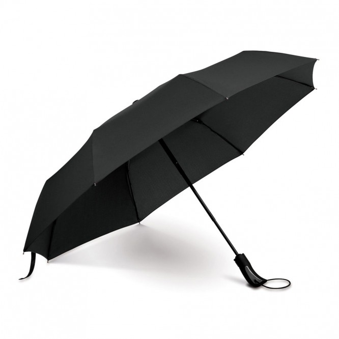 Parapluie pliable personnalisé automatique couleur noir