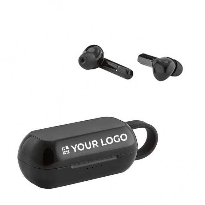 Ecouteurs sans fil Bluetooth 5.0 avec zone d'impression