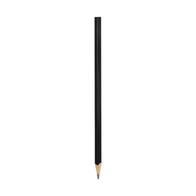 Crayon à papier personnalisé avec le logo couleur noir