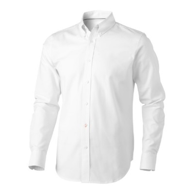 Chemise homme personnalisée 142 g/m2 couleur blanc