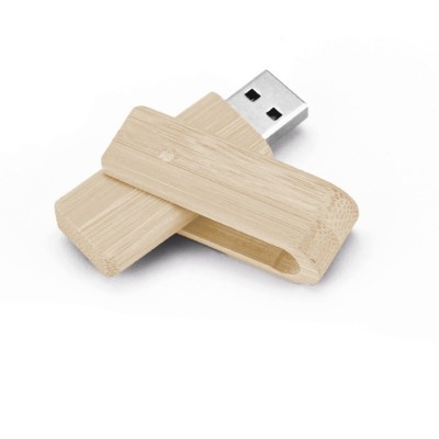 Jolie clé USB personnalisée en bambou