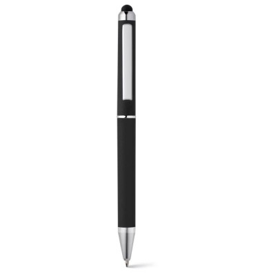 Joli stylo en plastique pour entreprises couleur noir