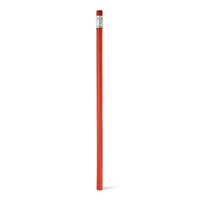 Crayon à papier personnalisé petite quantité flexible en couleur rouge