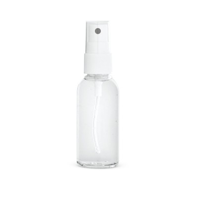 Spray hydroalcoolique publicitaire couleur blanc