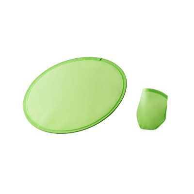 Frisbee promotionnel pour entreprises couleur vert lime