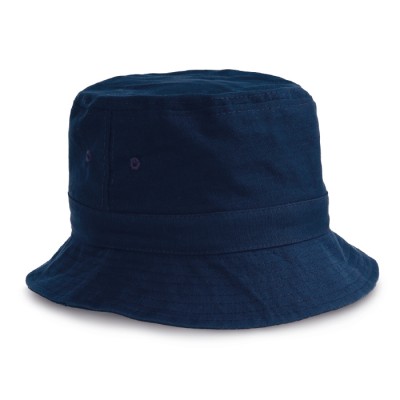 Chapeau personnalisé en toile pour les clients couleur bleu