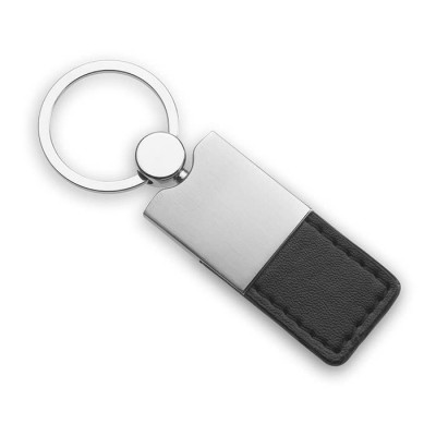 Porte-clés de merchandising corporatif couleur  noir