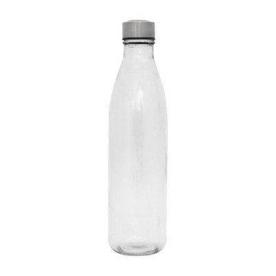 Grande bouteille en verre personnalisée