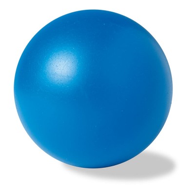 Balle anti-stress personnalisée couleur  bleu