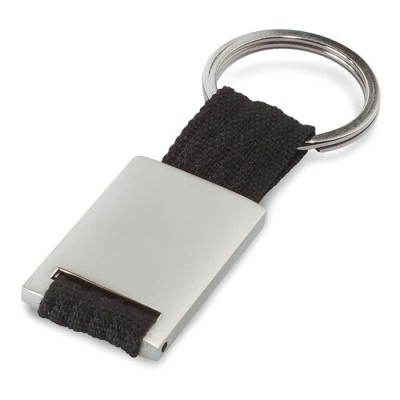 Porte-clés sérigraphié coloré couleur  noir