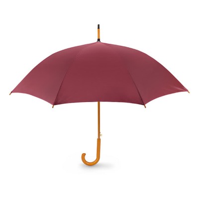 Parapluie personnalisé 23 "automatique couleur  bordeaux
