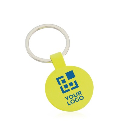 Porte-clés personnalisable en couleurs fluo