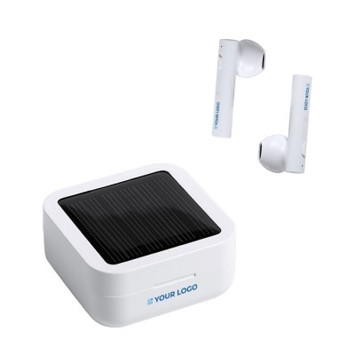 Écouteurs sans fil avec charge solaire