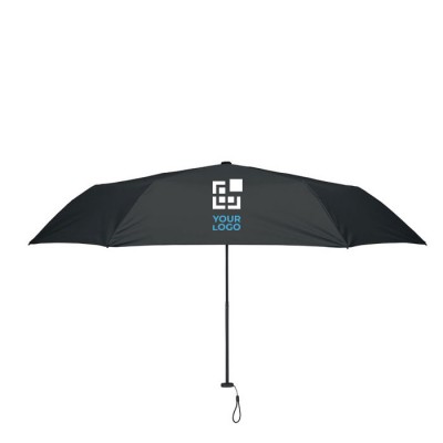 Parapluie d'entreprise manuel pliant ultraléger et coupe-vent Ø50 vue avec zone d'impression