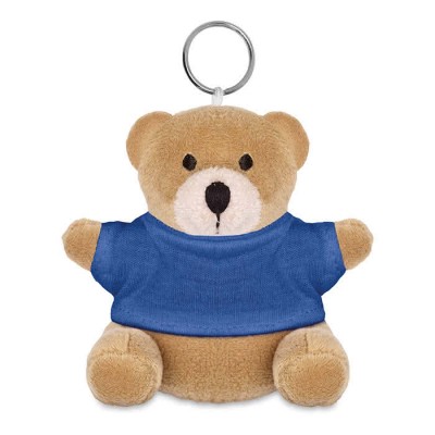Porte-clés publicitaire avec ours en peluche