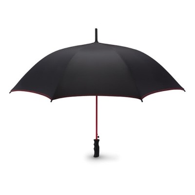 Parapluie publicitaire anti-vent 23 " couleur  rouge