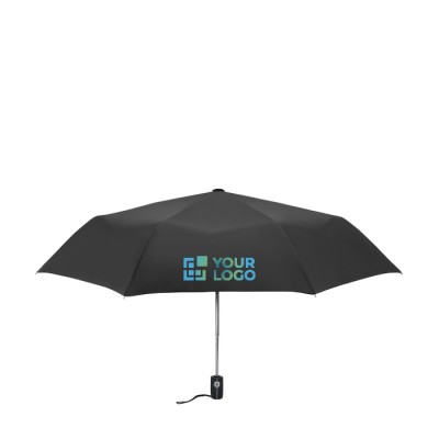 Parapluie personnalisé 21 "automatique couleur  noir