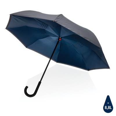 Parapluie réversible à ouverture manuelle