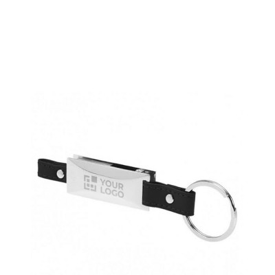 Double porte-clés avec clé USB