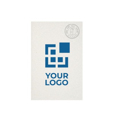 Carnet personnalisé avec le logo recyclé