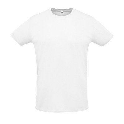 T-shirt unisexe pour cadeaux d'entreprise couleur blanc