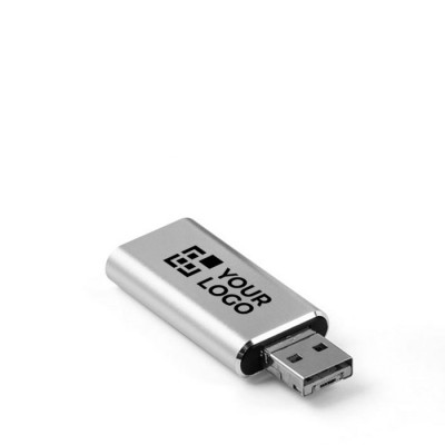 Clé USB publicitaire OTG coulissante couleur noir
