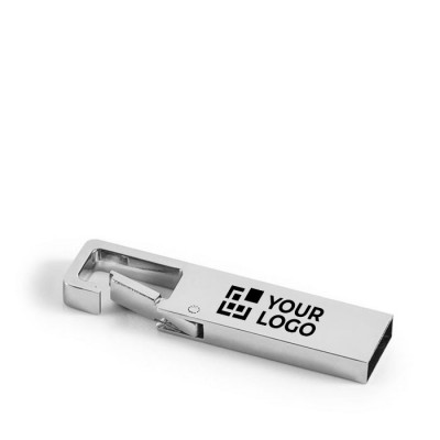 Clé USB métallique à personnaliser avec le logo