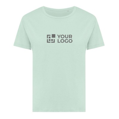T-shirt pour femme en coton recyclé, slim fit, 160 g/m², Iqoniq