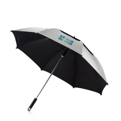 Parapluie publicitaire avec double couche avec logo