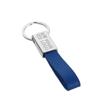 Porte-clés personnalisable en feutre PET recyclé AUKIO