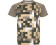 T-shirt technique unisexe en polyester 150 g/m² Roly Direct Ventor couleur sable