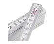 Règle pliable en bois avec schéma d’angles et précision 3, 2M couleur blanc