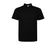 Polo technique en polyester recyclé 125 g/m² Roly Direct Tormo  couleur noir