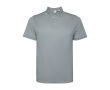 Polo technique en polyester recyclé 125 g/m² Roly Direct Tormo  couleur gris