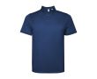 Polo technique en polyester recyclé 125 g/m² Roly Direct Tormo  couleur bleu marine